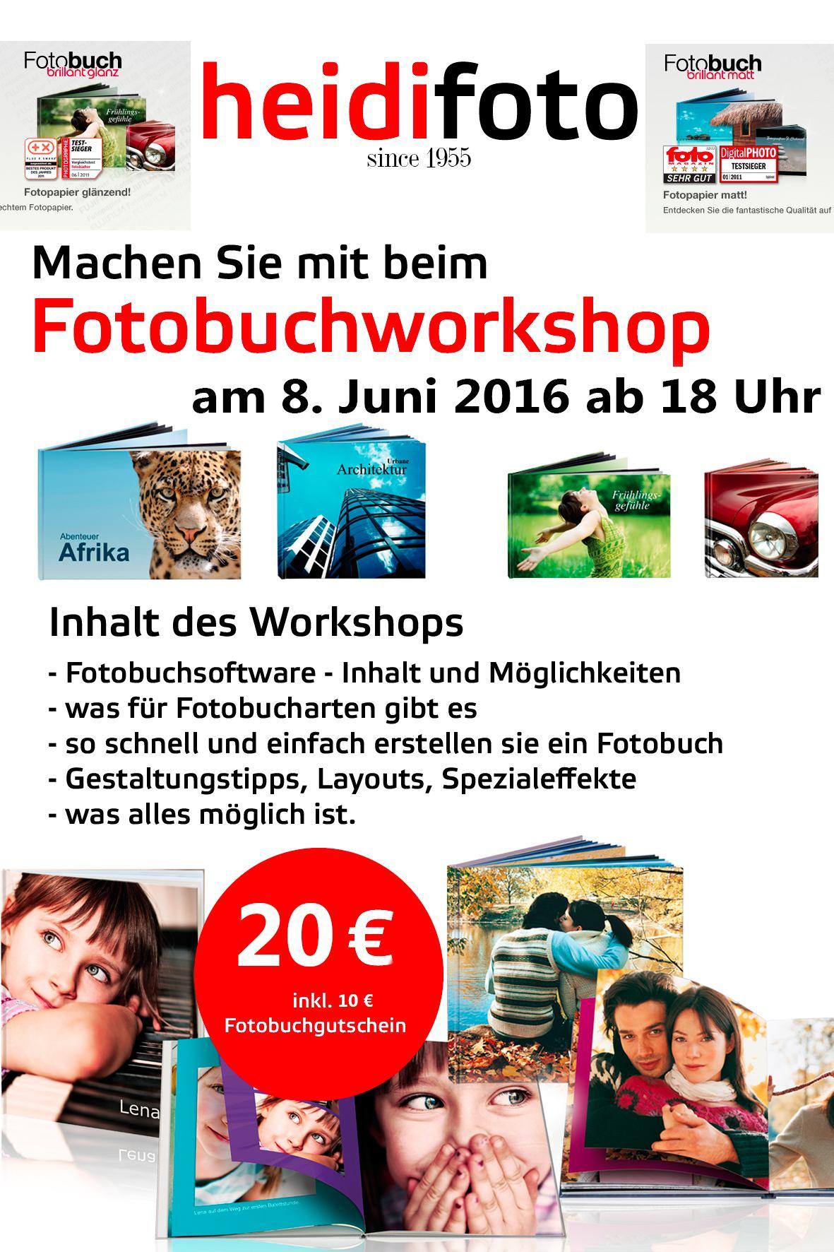 8. Fotobuch Workshop 8 Juni2016