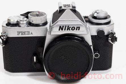 NIKON FM3A - eine analoge Kameralegende NIKON FM3A - eine analoge Kameralegende