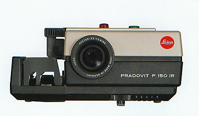 Die Leica Pradovit Diaprojektoren Serie begann mit dem Pradovit TA(1971) und endete 2006 mit dem Pradovit RT-s und dem Pradovit PC