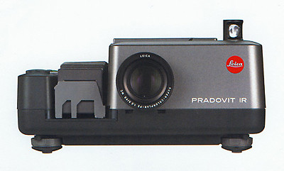 Die Leica Pradovit Diaprojektoren Serie begann mit dem Pradovit TA(1971) und endete 2006 mit dem Pradovit RT-s und dem Pradovit PC